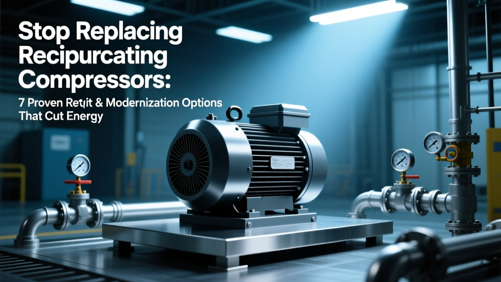 Stop Replacing Reciprocating Compressors: 7 Proven Retrofit & Modernization Options That Cut Energy Costs by 22–38%, Extend Service Life 12+ Years, and Deliver Payback in Under 24 Months — A Step-by-Step Guide to Intelligent Reciprocating Compressor Modernization and Retrofit Options
