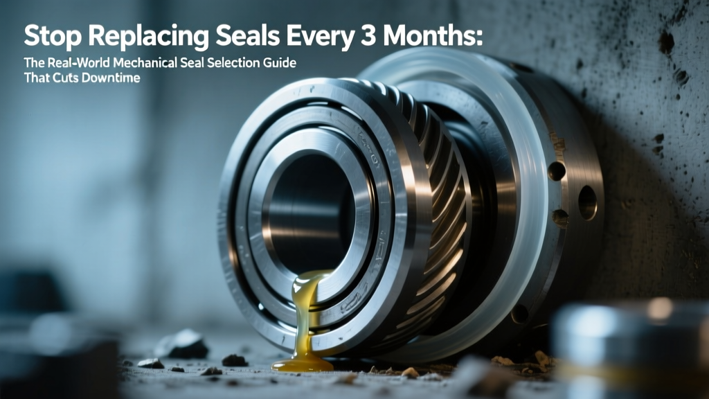 Stop Replacing Seals Every 3 Months: The Real-World Mechanical Seal Selection Guide That Cuts Downtime by 72% (Not Just Another Sizing Chart)
