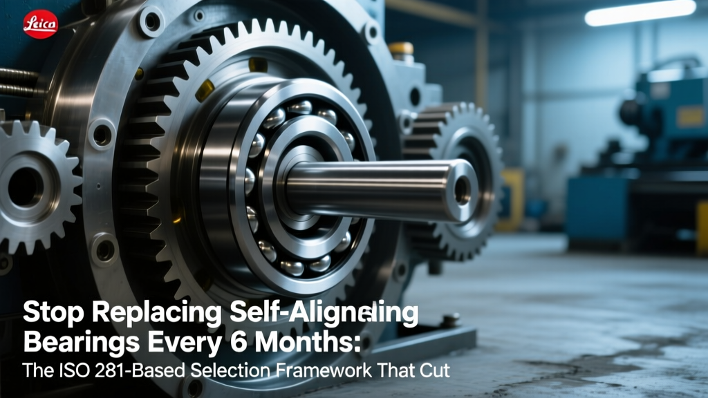Stop Replacing Self-Aligning Bearings Every 6 Months: The ISO 281-Based Selection Framework That Cuts Misalignment Failures by 73% (With Real Load Calculations & Shaft Deflection Tolerance Charts)