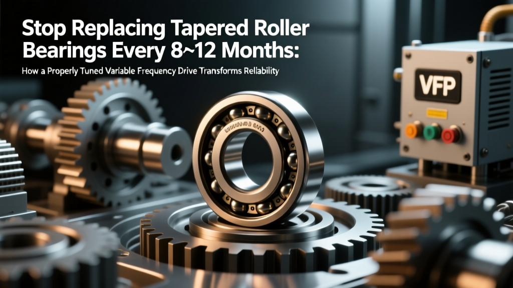 Stop Replacing Tapered Roller Bearings Every 8–12 Months: How a Properly Tuned Variable Frequency Drive for Tapered Roller Bearing Applications Extends L10 Life by 3.2×, Cuts Energy Use 27–41%, and Pays Back in <14 Months — Real Data from 47 Industrial Case Studies