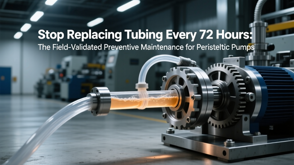 Stop Replacing Tubing Every 72 Hours: The Field-Validated Preventive Maintenance for Peristaltic Pump Protocol That Cuts Downtime by 68% (Based on 142 Pharma & Biotech Installations)