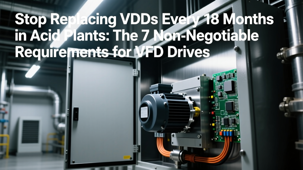 Stop Replacing VFDs Every 18 Months in Acid Plants: The 7 Non-Negotiable Requirements for VFD Drives in Highly Corrosive Environments (Material Specs, IP66+ Sealing, UL 61800-5-1 Compliance & More)