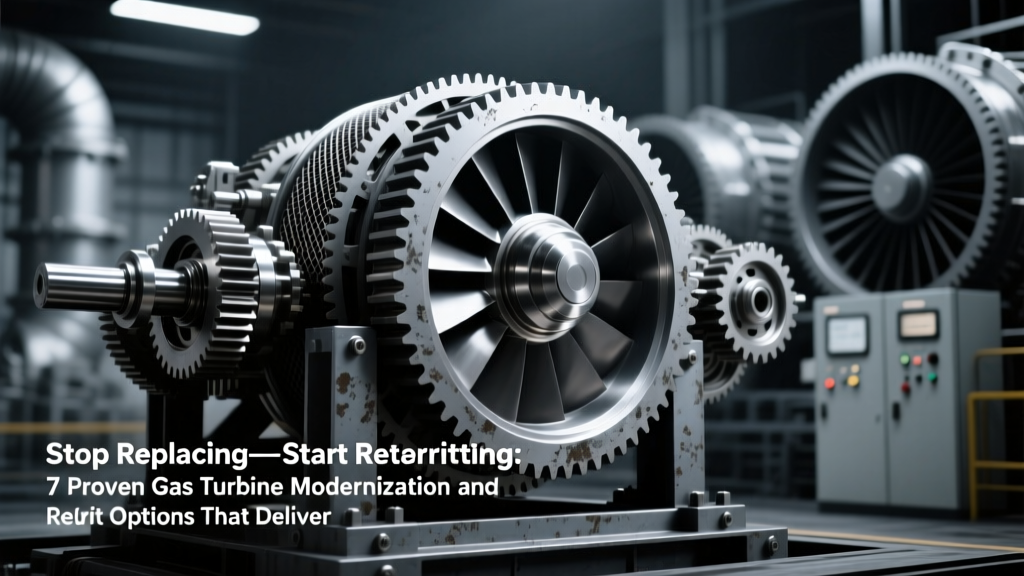 Stop Replacing—Start Retrofitting: 7 Proven Gas Turbine Modernization and Retrofit Options That Deliver 12–28% Efficiency Gains, Cut O&M Costs by 35%, and Extend Asset Life 15+ Years (With Real GE, Siemens & Mitsubishi Case Data)