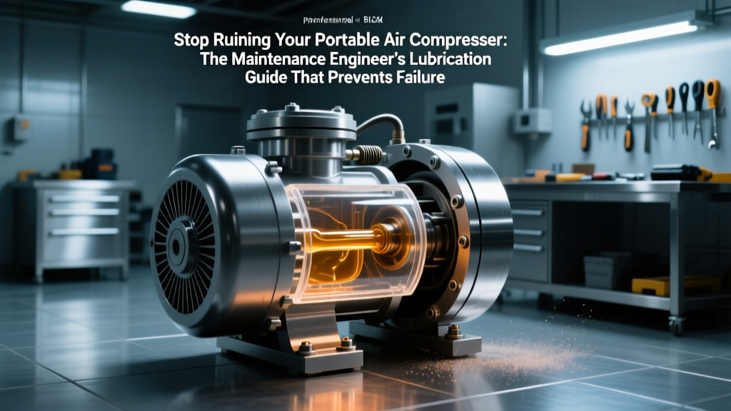 Stop Ruining Your Portable Air Compressor: The Maintenance Engineer’s Lubrication Guide That Prevents 83% of Premature Failures (Types, Exact Schedule, Contamination Fixes, and Real-World Oil Selection Rules)