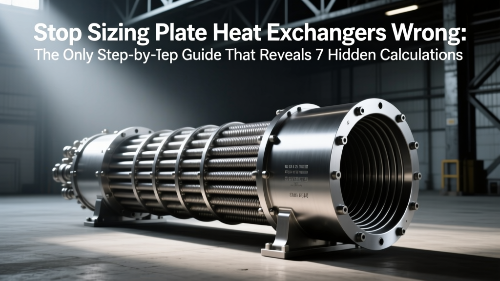Stop Sizing Plate Heat Exchangers Wrong: The Only Step-by-Step Guide That Reveals 7 Hidden Calculation Traps (with Real LMTD, Fouling, and Pressure Drop Worked Examples in SI & Imperial Units)