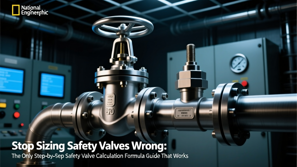 Stop Sizing Safety Valves Wrong: The Only Step-by-Step Safety Valve Calculation Formula Guide That Catches Unit Conversion Errors, API 520 Pitfalls, and Real-World Cv Mismatches (With 4 Fully Worked Examples in SI & Imperial Units)