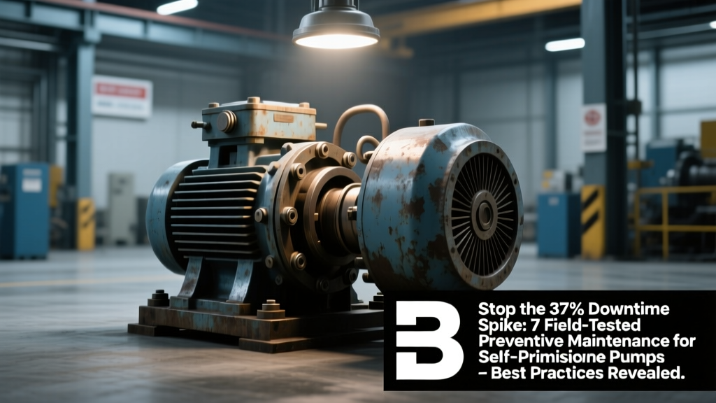 Stop the 37% Downtime Spike: 7 Field-Tested Preventive Maintenance for Self-Priming Pump Best Practices That Extend Service Life by 2.8x (Based on 15 Years of Municipal & Industrial Data)