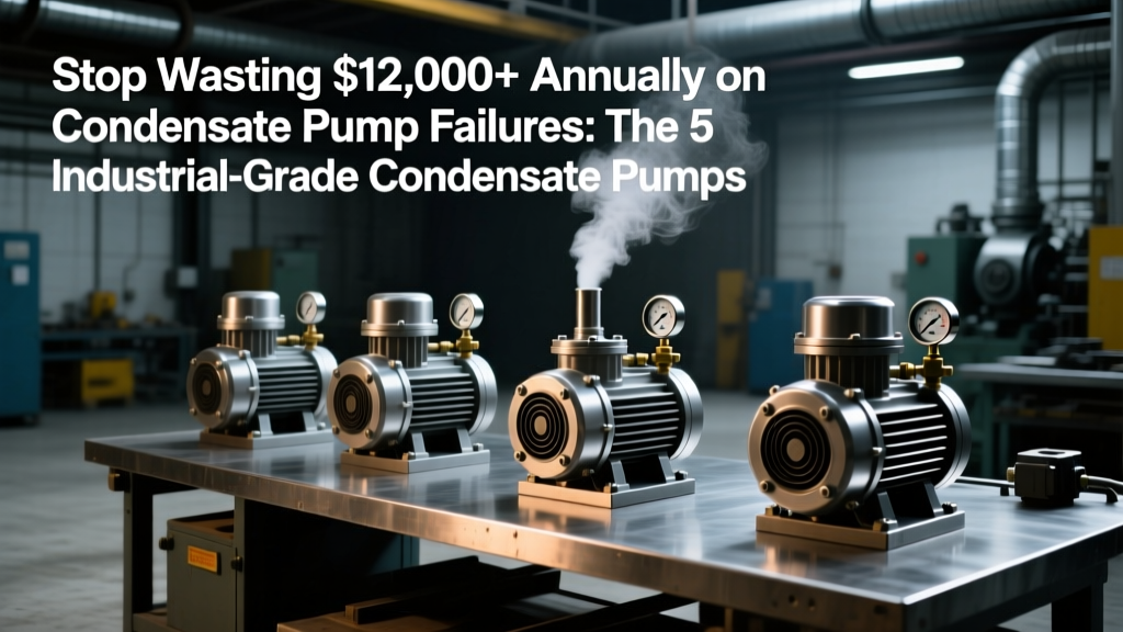 Stop Wasting $12,000+ Annually on Condensate Pump Failures: The 5 Industrial-Grade Condensate Pumps That Actually Deliver 7+ Years of Uptime (With Real TCO Breakdowns & ISO 5199 Compliance Verification)
