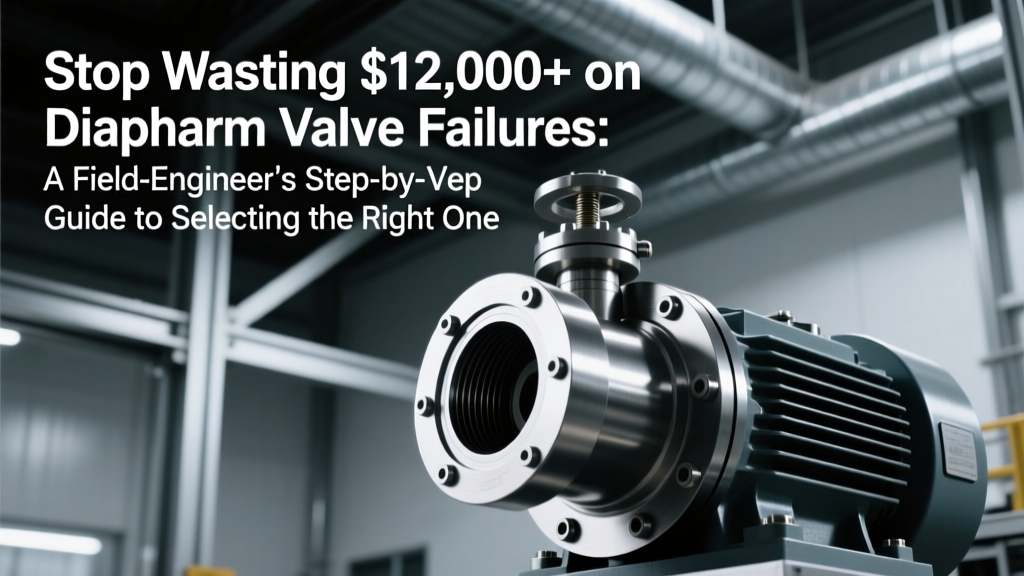 Stop Wasting $12,000+ on Diaphragm Valve Failures: A Field-Engineer’s Step-by-Step Guide to Selecting the Right Diaphragm Valve for Your Application — Based on Real Commissioning Data from 47 Pharmaceutical & Biotech Plants