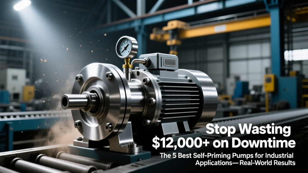 Stop Wasting $12,000+ on Downtime: The 5 Best Self-Priming Pumps for Industrial Applications—Real-World Reliability Scores, TCO Breakdowns, and Why 73% of Plant Engineers Overpay for Unnecessary Features