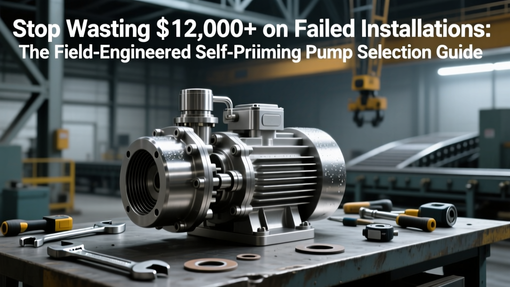 Stop Wasting $12,000+ on Failed Installations: The Field-Engineered Self-Priming Pump Selection Guide That Solves Real-World Priming Failures (Not Just Theory)