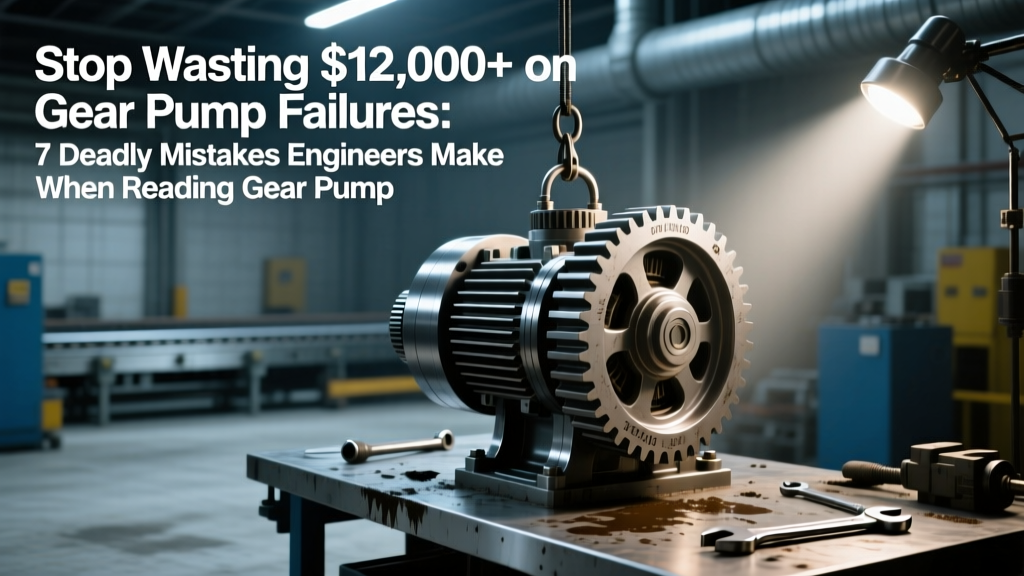 Stop Wasting $12,000+ on Gear Pump Failures: 7 Deadly Mistakes Engineers Make When Reading Gear Pump Specifications and Datasheets (and How to Fix Them Before Installation)