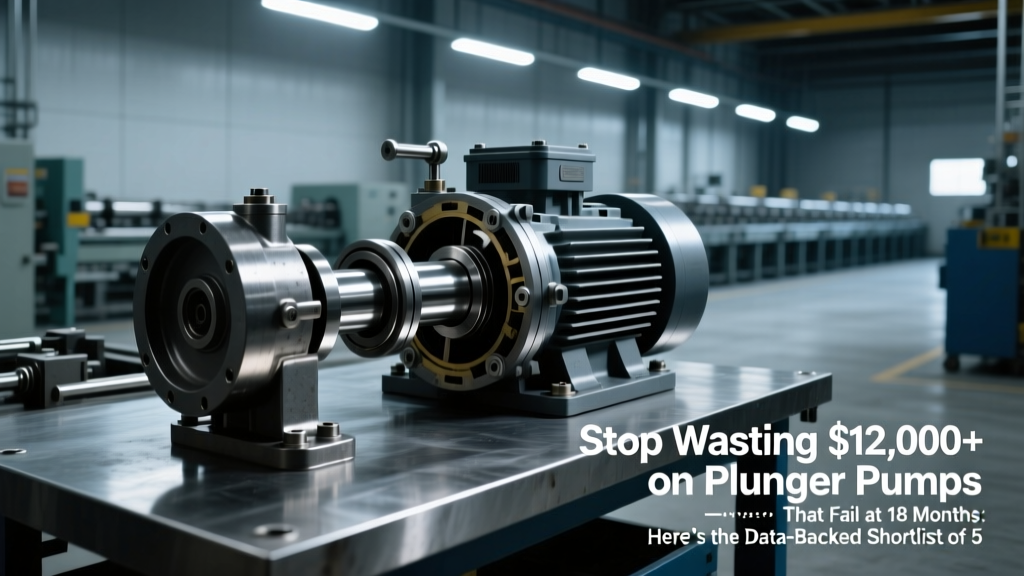Stop Wasting $12,000+ on Plunger Pumps That Fail at 18 Months: Here’s the Data-Backed Shortlist of 5 Industrial Plunger Pumps That Deliver >94% Uptime, 5-Year TCO Savings, and API 674 Compliance — Ranked by Real-World Failure Rates & Warranty ROI