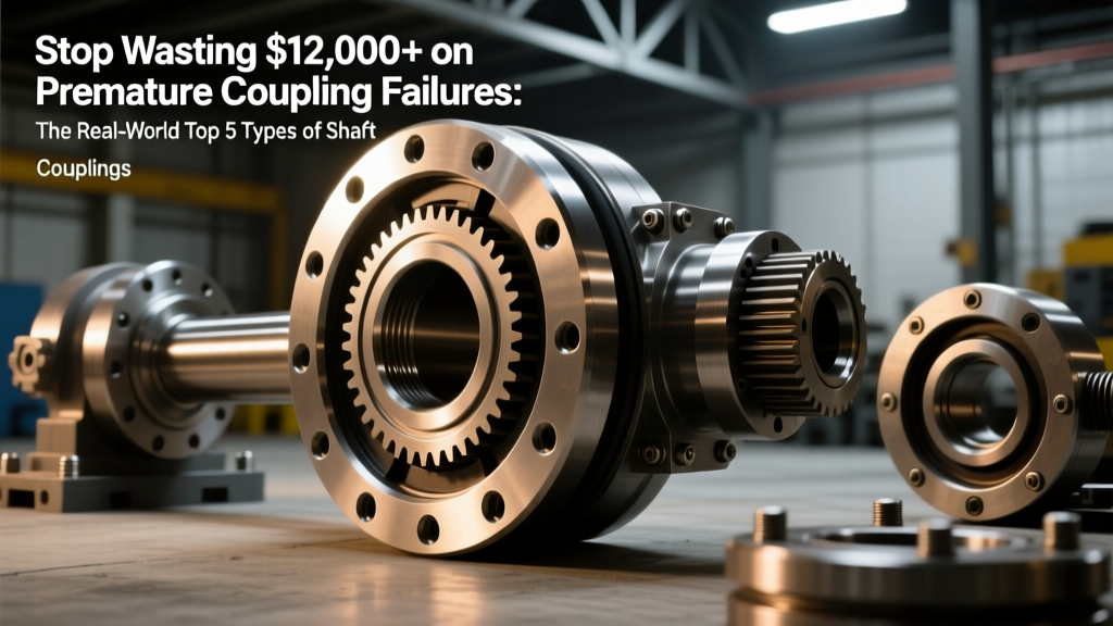 Stop Wasting $12,000+ on Premature Coupling Failures: The Real-World Top 5 Types of Shaft Couplings Selection Guide That Engineers Use to Eliminate Vibration, Misalignment Blowouts, and Unplanned Downtime — Flexible, Gear, Fluid, Disc & Grid Compared Side-by-Side with ISO 14691-Compliant Criteria