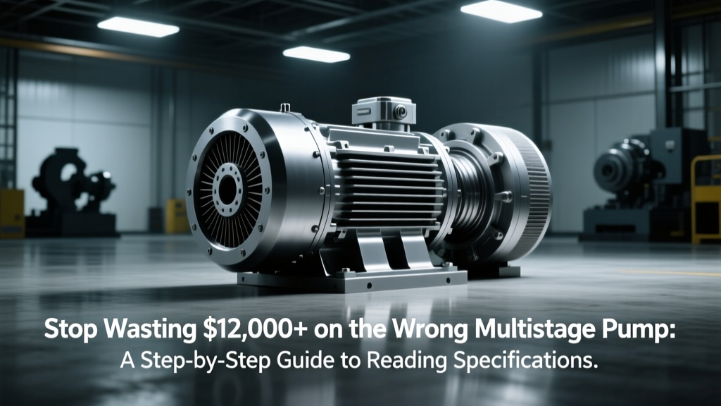 Stop Wasting $12,000+ on the Wrong Multistage Pump: A Step-by-Step Guide to Reading Specifications, Decoding Performance Curves, and Spotting Hidden ROI Killers in Manufacturer Datasheets — Before You Specify or Buy
