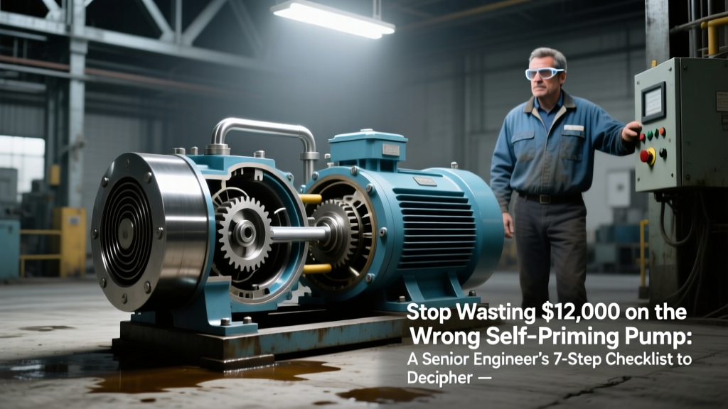 Stop Wasting $12,000 on the Wrong Self-Priming Pump: A Senior Engineer’s 7-Step Checklist to Decipher Specs, Spot Curve Manipulation, and Avoid Catastrophic NPSH Errors Before You Buy