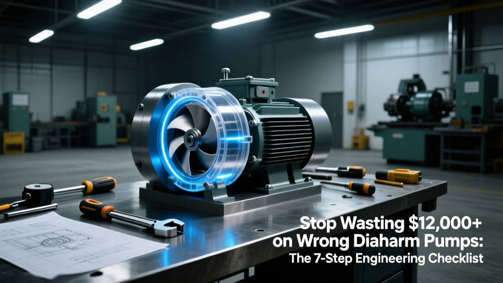 Stop Wasting $12,000+ on Wrong Diaphragm Pumps: The 7-Step Engineering Checklist (Not Sales Brochure) That Guarantees Correct Sizing, Material Match, and Application Fit—Even for Abrasive Slurries, Sanitary CIP, or Hazardous Solvents.
