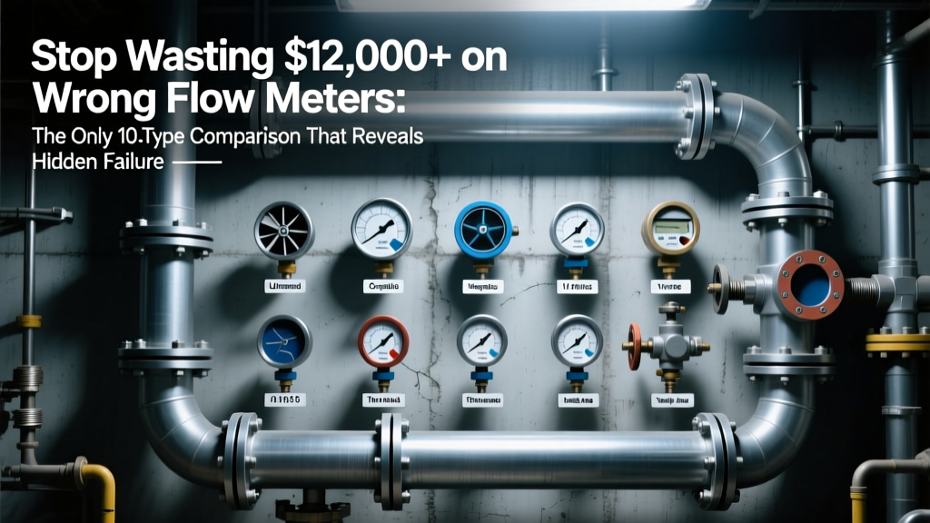 Stop Wasting $12,000+ on Wrong Flow Meters: The Only 10-Type Comparison That Reveals Hidden Failure Modes, Real-World Accuracy Drift, and Which Technology Actually Survives Slurry, Steam, or Sanitary CIP Cycles (Not Just Datasheet Claims)