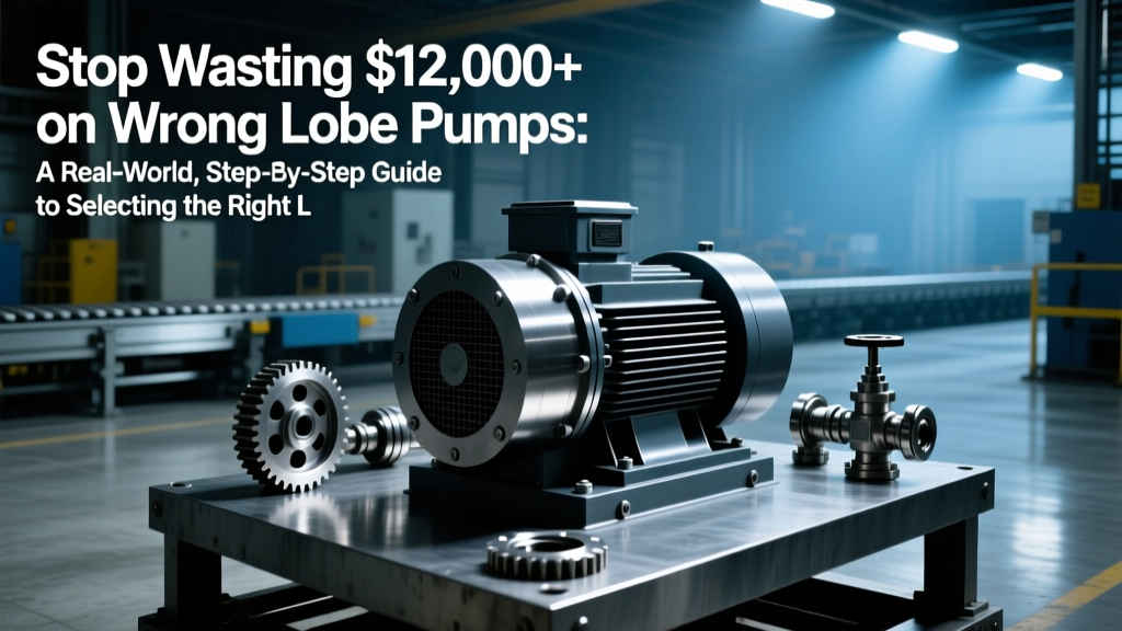 Stop Wasting $12,000+ on Wrong Lobe Pumps: A Real-World, Step-by-Step Guide to Selecting the Right Lobe Pump for Your Application — Based on Viscosity, Sanitary Compliance, CIP Compatibility, and Total Cost of Ownership (Not Just List Price)