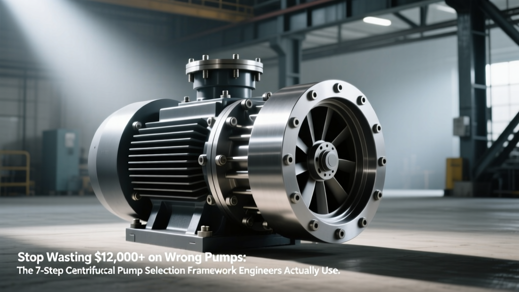 Stop Wasting $12,000+ on Wrong Pumps: The 7-Step Centrifugal Pump Selection Framework Engineers Actually Use (Not Sales Brochures) — How to Select the Right Centrifugal Pump with Real NPSH Calculations, Material Compatibility Charts, and Application-Specific Sizing Rules