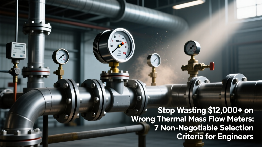 Stop Wasting $12,000+ on Wrong Thermal Mass Flow Meters: 7 Non-Negotiable Selection Criteria Engineers Overlook (Including Gas Composition Traps & Calibration Decay Risks)