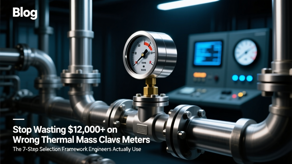 Stop Wasting $12,000+ on Wrong Thermal Mass Flow Meters: The 7-Step Selection Framework Engineers Actually Use (Not Sales Brochures) — How to Select the Right Thermal Mass Flow Meter Without Guesswork or Costly Rework