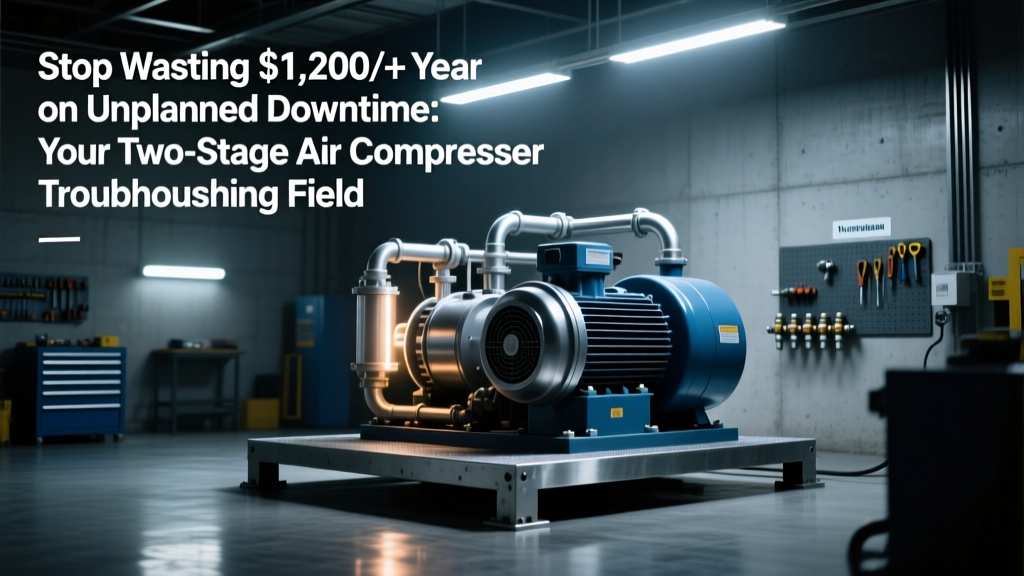 Stop Wasting $1,200+/Year on Unplanned Downtime: Your Two-Stage Air Compressor Troubleshooting Field Guide — Real Maintenance Intervals, ROI-Driven Fixes, and the 7 Costliest Mistakes Engineers Overlook (With Compression Ratio Benchmarks & ISO 8573-1 Compliance Checks)