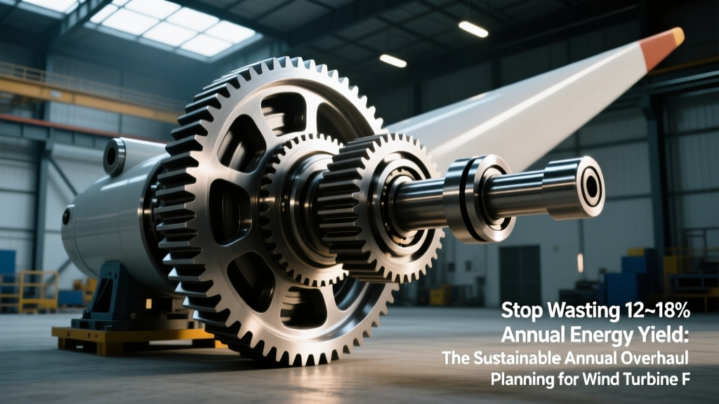 Stop Wasting 12–18% Annual Energy Yield: The Sustainable Annual Overhaul Planning for Wind Turbine Framework That Cuts Downtime by 37% While Boosting Component Reuse & Lifecycle Efficiency