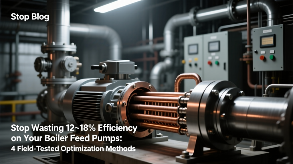 Stop Wasting 12–18% Efficiency on Your Boiler Feed Pumps: 4 Field-Tested Optimization Methods (Including the One 92% of Plants Apply Wrong)