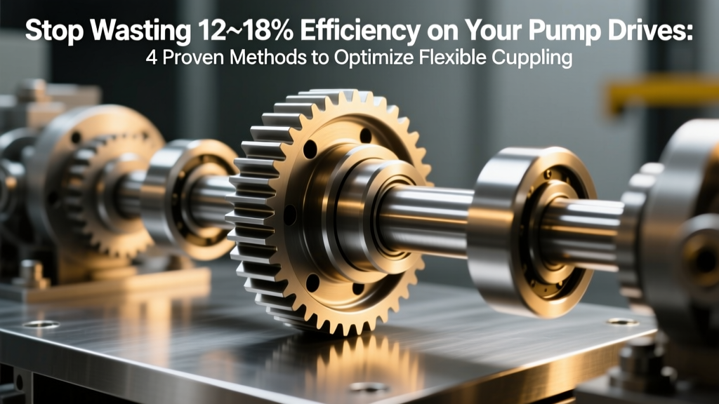 Stop Wasting 12–18% Efficiency on Your Pump Drives: 4 Proven Methods to Optimize Flexible Coupling Performance (Including Real Torque Calculations, Impeller Trim Formulas & System Curve Shifts)