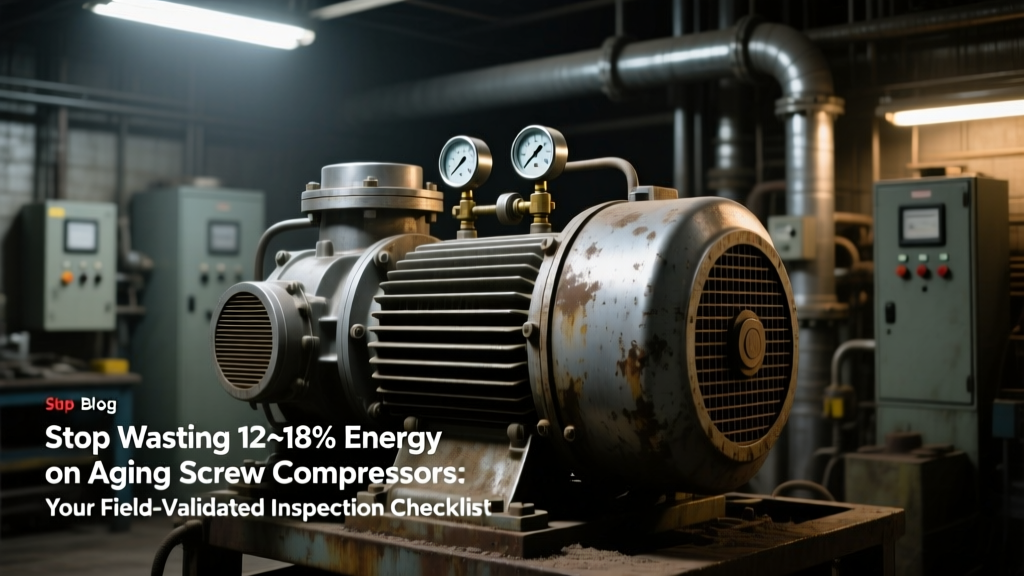 Stop Wasting 12–18% Energy on Aging Scroll Compressors: Your Field-Validated Inspection Checklist & Procedure (With ISO 8573-1 Air Quality Benchmarks and Real Plant Efficiency Loss Data)
