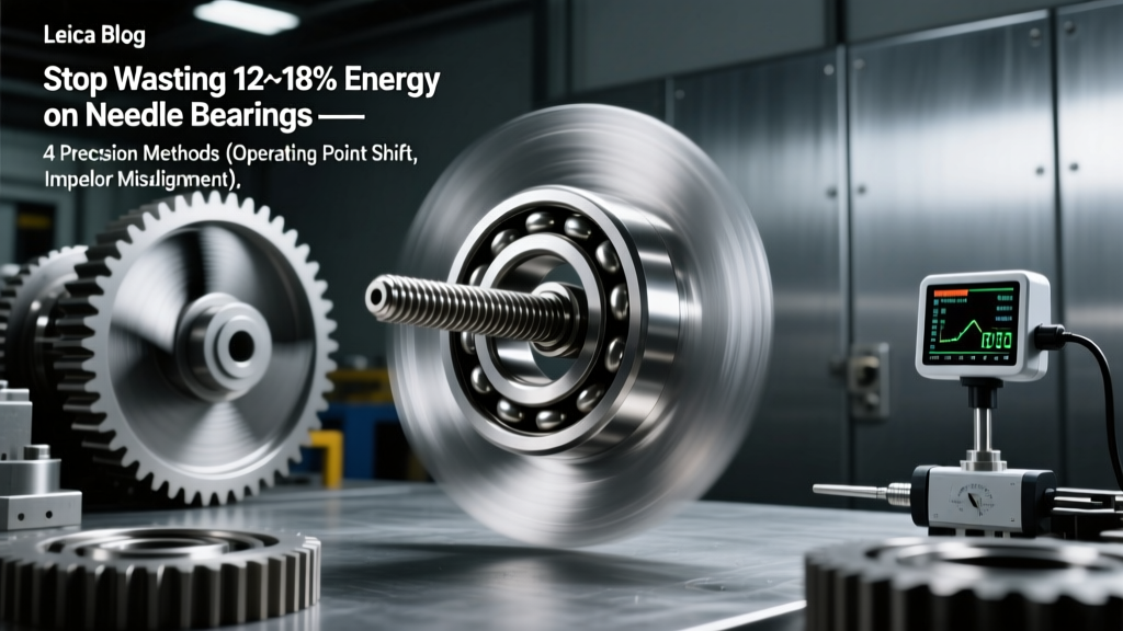 Stop Wasting 12–18% Energy on Needle Bearings: 4 Precision Methods (Operating Point Shift, Impeller Trim, System Curve Tuning & Lubricant Rheology Control) That Extend L10 Life by 3.2× While Cutting CO₂ Footprint — Backed by ISO 281 Field Data