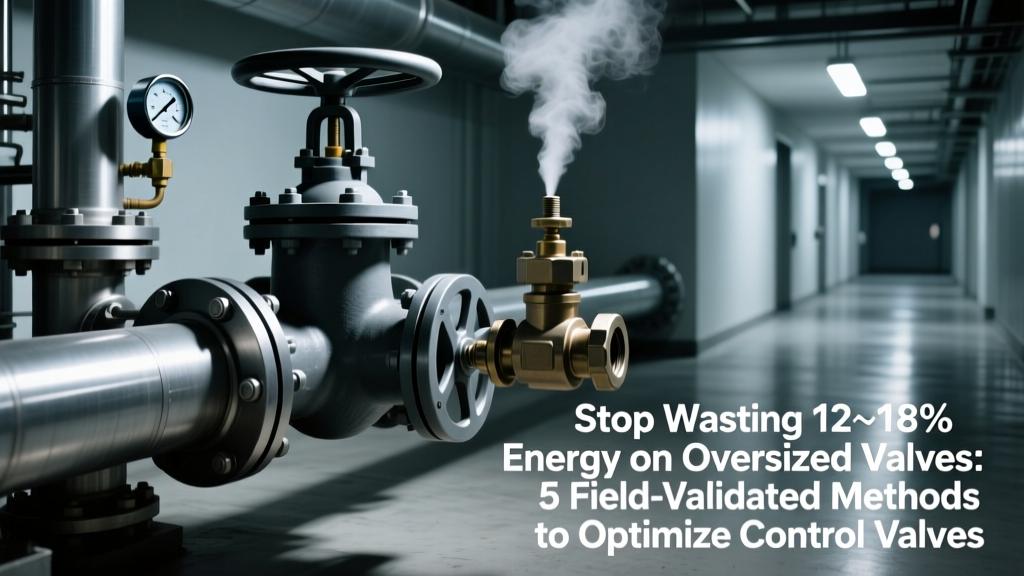 Stop Wasting 12–18% Energy on Oversized Valves: 5 Field-Validated Methods to Optimize Control Valve Performance (Including Operating Point Adjustment, Impeller Trimming & System Curve Modification)