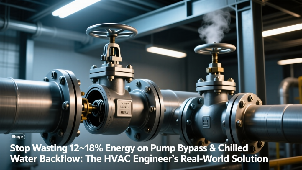 Stop Wasting 12–18% Energy on Pump Bypass & Chilled Water Backflow: The HVAC Engineer’s Real-World Check Valve Sizing & Selection Guide (Not the Generic Catalog Copy)