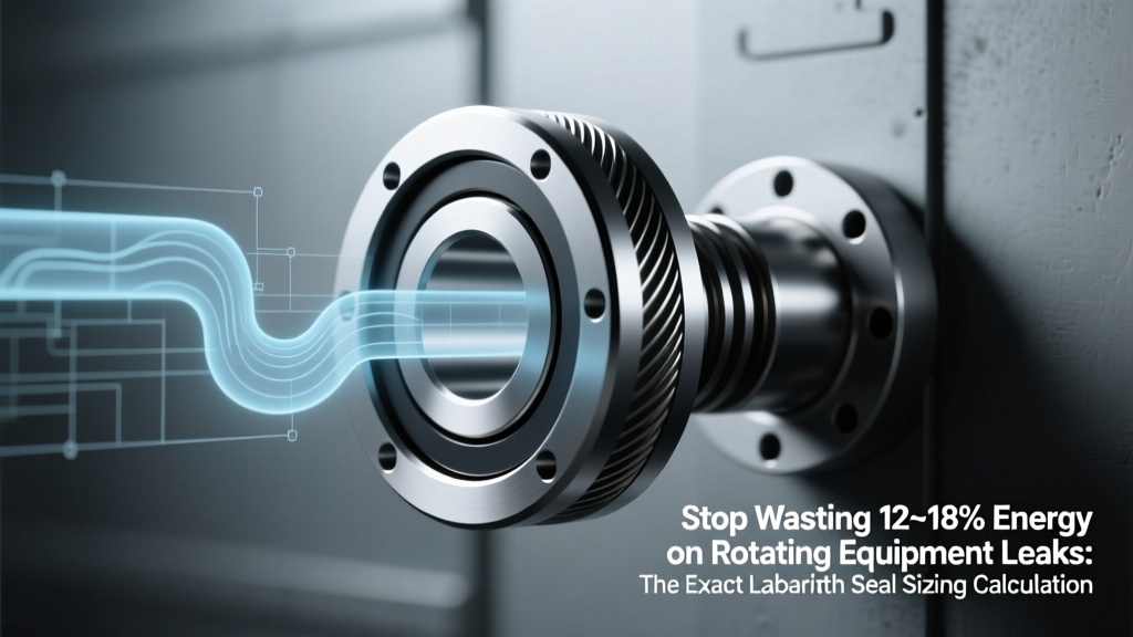 Stop Wasting 12–18% Energy on Rotating Equipment Leaks: The Exact Labyrinth Seal Sizing Calculation with Real-World Examples, Unit-Checked Formulas, and API 682–Aligned Selection Criteria (No Guesswork)