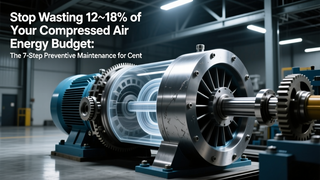 Stop Wasting 12–18% of Your Compressed Air Energy Budget: The 7-Step Preventive Maintenance for Centrifugal Compressor Protocol That Cuts Unplanned Downtime by 63% (ISO 13374-Compliant & Sustainability-Optimized)