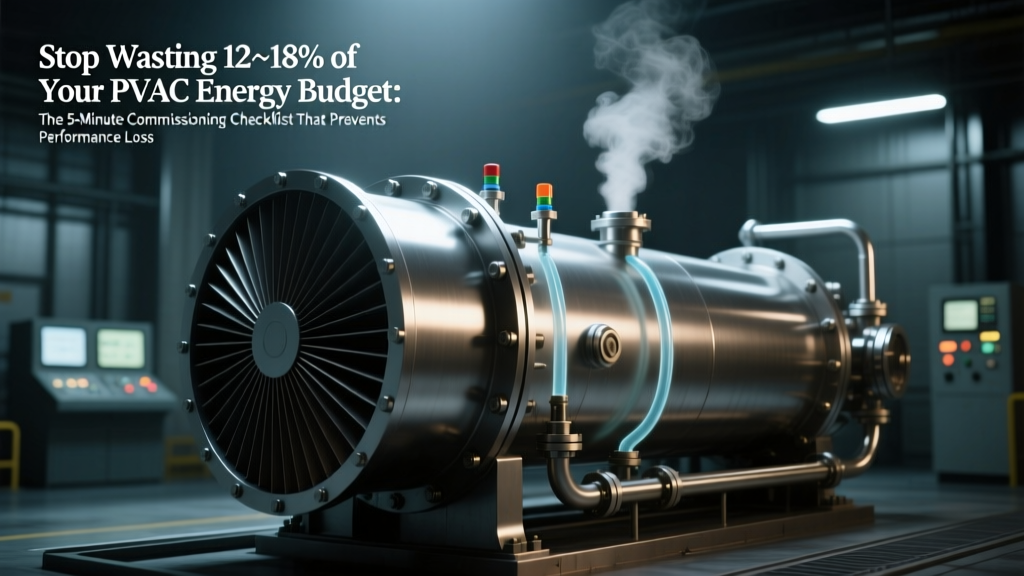 Stop Wasting 12–18% of Your HVAC Energy Budget: The 5-Minute Commissioning Checklist That Prevents Plate, Shell, and Brazed Heat Exchanger Failures in Real-World Building Installations