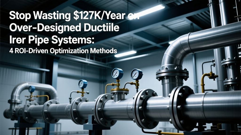 Stop Wasting $127K/Year on Over-Designed Ductile Iron Pipe Systems: 4 ROI-Driven Optimization Methods (Operating Point, Impeller Trimming, System Curve & Stress-Aware Sizing) That Cut Energy, Maintenance & Replacement Costs