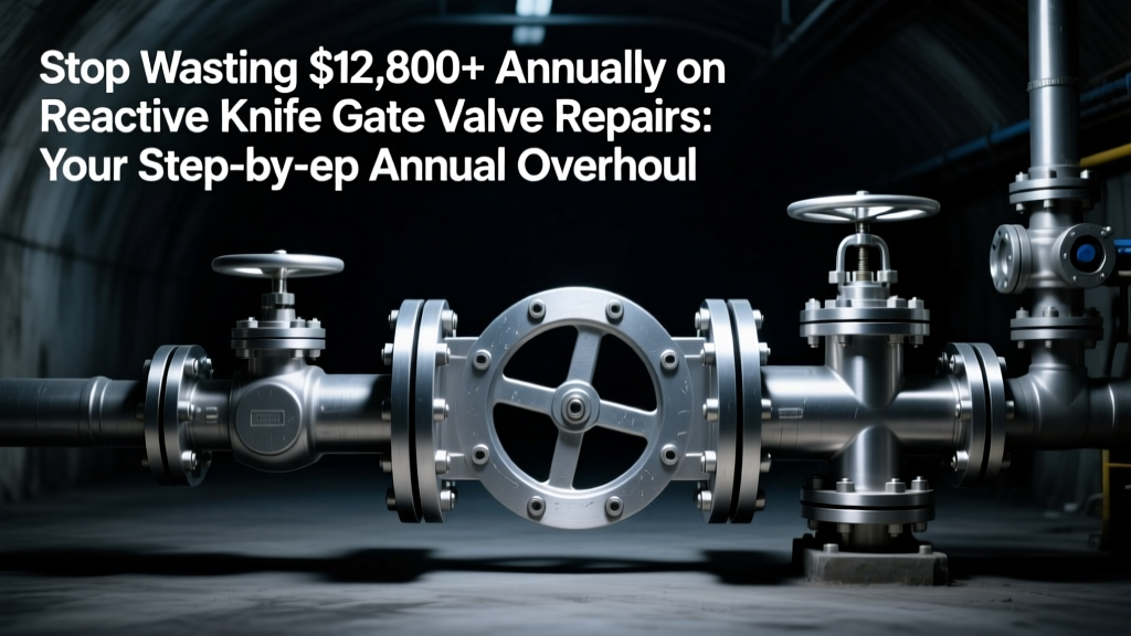 Stop Wasting $12,800+ Annually on Reactive Knife Gate Valve Repairs: Your Step-by-Step Annual Overhaul Planning Guide (Scope, Parts, Labor, Schedule & QA)