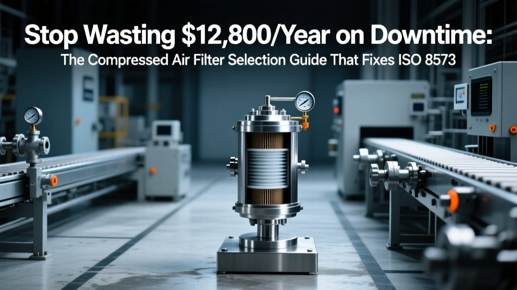 Stop Wasting $12,800/Year on Downtime: The Compressed Air Filter Selection Guide That Fixes ISO 8573 Compliance Gaps in Under 90 Minutes (Particulate, Coalescing & Carbon Filters Explained)