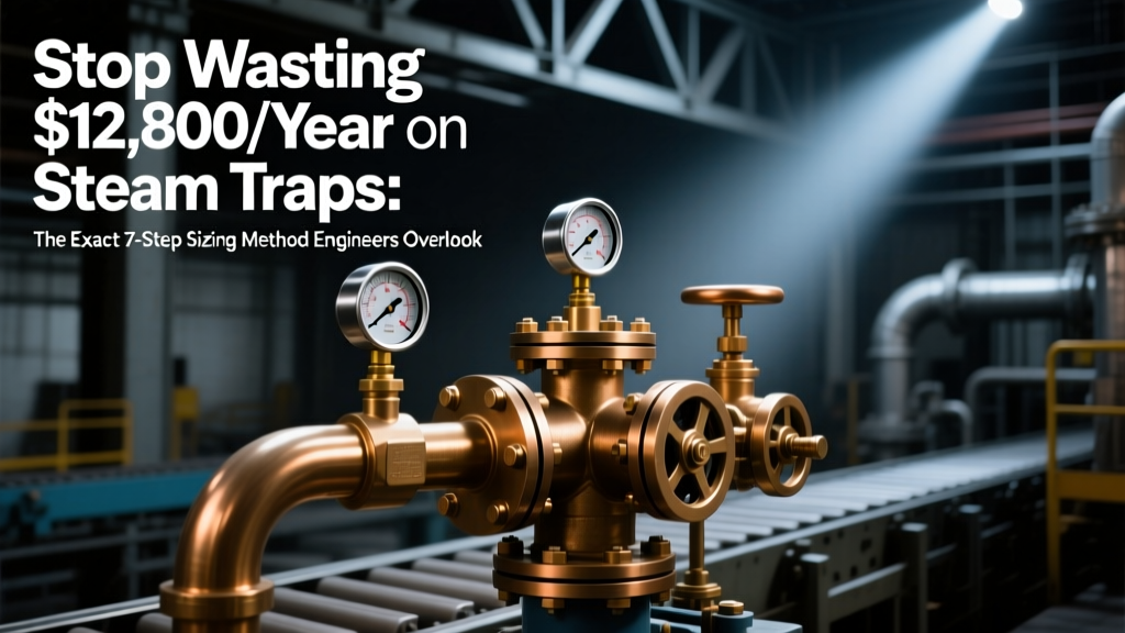 Stop Wasting $12,800/Year on Failed Steam Traps: The Exact 7-Step Sizing Method Engineers Overlook for Drip, Process & Tracing Services (With Real Plant Data)