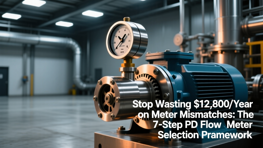 Stop Wasting $12,800/Year on Meter Mismatches: The 7-Step PD Flow Meter Selection Framework (With Real-World Accuracy Calculations, Viscosity Correction Formulas, and ISO 4064 Class B Compliance Checks)
