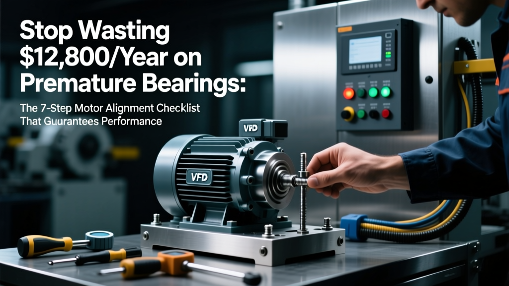 Stop Wasting $12,800/Year on Premature Bearings: The 7-Step Motor Alignment Checklist That Guarantees ISO 8573-1 Class 2 Compliance — Laser, Dial Indicator & Reverse Indicators Explained with Real Tolerance Tables