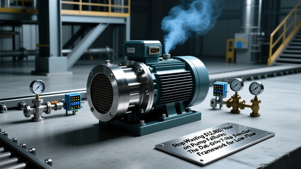 Stop Wasting $12,800/Year on Pump Failures: The Data-Driven 7-Step Selection Framework for Low-Flow, High-Head Applications (Multi-Stage Centrifugal vs. PD vs. Regenerative Turbine)