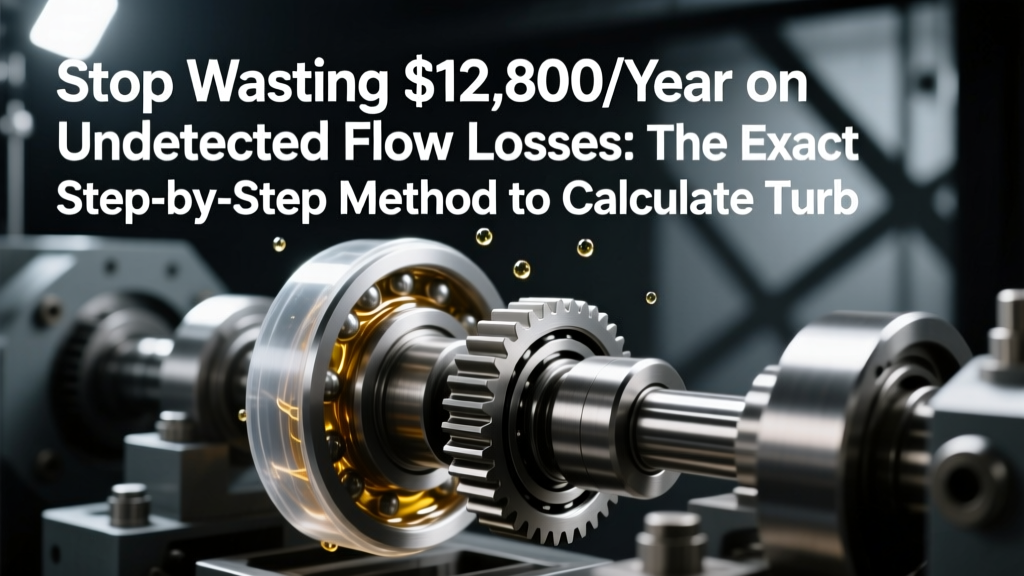 Stop Wasting $12,800/Year on Undetected Flow Losses: The Exact Step-by-Step Method to Calculate Turbine Flow Meter Efficiency (Isentropic, Volumetric & Overall) — With Real-World Unit Conversions, Common Calculation Errors, and ROI Impact Analysis