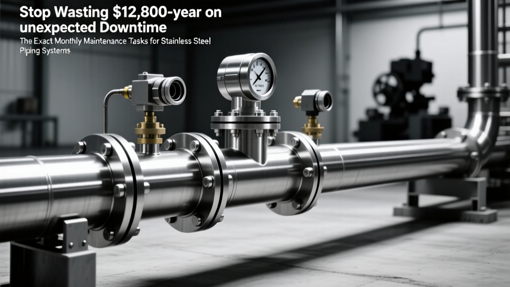 Stop Wasting $12,800/year on Unexpected Downtime: The Exact Monthly Maintenance Tasks for Stainless Steel Pipe That 92% of Facilities Skip (But ASME B31.3 Requires)