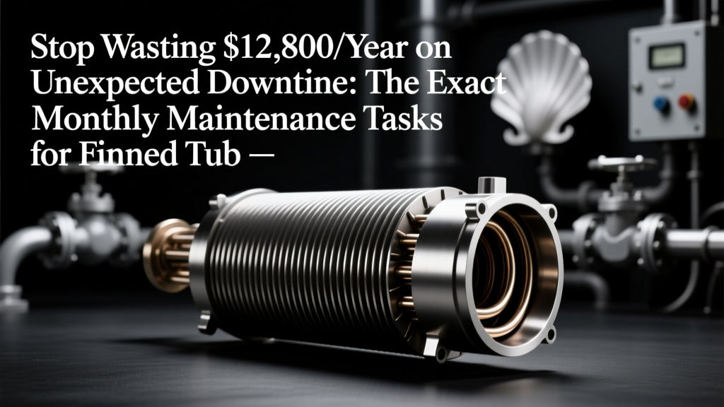 Stop Wasting $12,800/Year on Unexpected Downtime: The Exact Monthly Maintenance Tasks for Finned Tube Heat Exchanger That Top 5% of Plants Follow (Not the Generic Checklist Everyone Ignores)