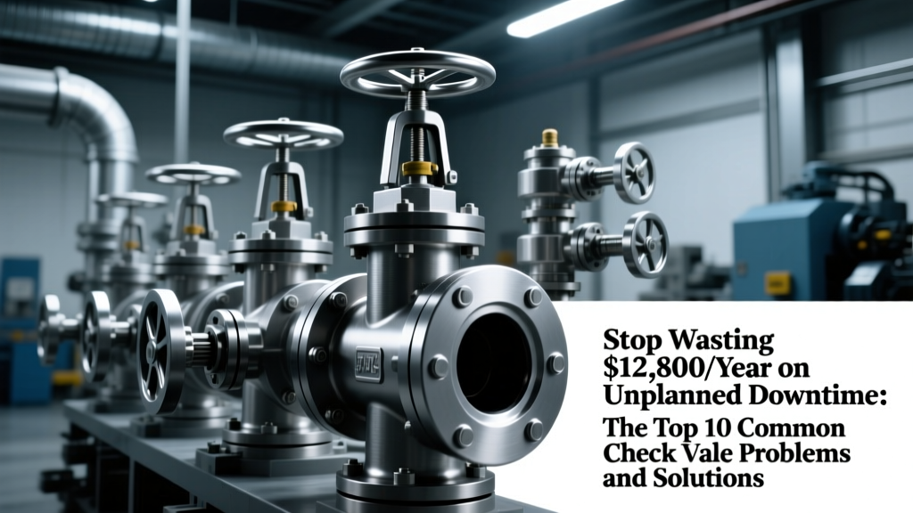 Stop Wasting $12,800/Year on Unplanned Downtime: The Top 10 Common Check Valve Problems and Solutions — With Real-World Diagnostics, Cv-Based Calculations, and API 602-Validated Fixes You Can Apply Before Your Next Shift Ends