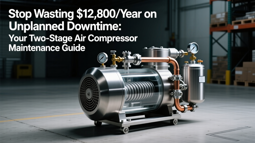 Stop Wasting $12,800/Year on Unplanned Downtime: Your Two-Stage Air Compressor Maintenance Guide Reveals Exact Intervals, Oil Change Calculations, Valve Wear Thresholds, and ISO 8573-1 Compliance Checks You’re Missing