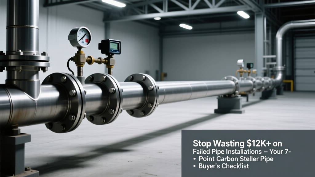 Stop Wasting $12K+ on Failed Pipe Installations: Your 7-Point Carbon Steel Pipe Buyer’s Checklist (ASTM A106 vs. A53, Pressure Ratings, Coating Trade-offs, and Hidden TCO Traps Revealed)